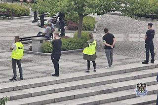 Pikieta Ruchu Obrony Granic w Wałbrzychu