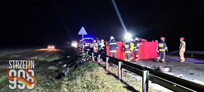 Koszmarny wypadek na granicy województw dolnośląskiego i opolskiego