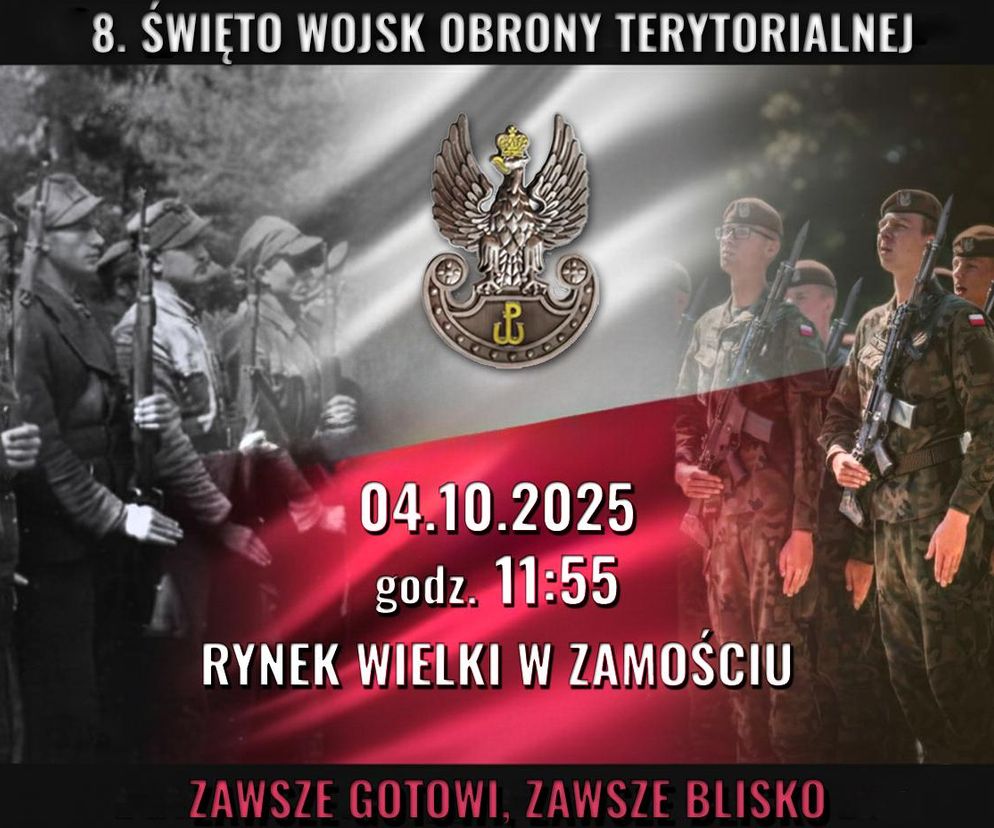 Zamość przejmuje dowodzenie – centralne obchody Święta WOT już w sobotę