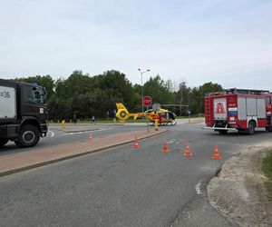 Śmiertelny wypadek na DK50 pod Mińskiem Mazowieckiem. Dwie osoby zginęły w zderzeniu z autobusem [ZDJĘCIA]