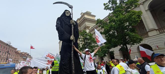 Wielki protest rolników w Warszawie. Utrudnienia na drogach