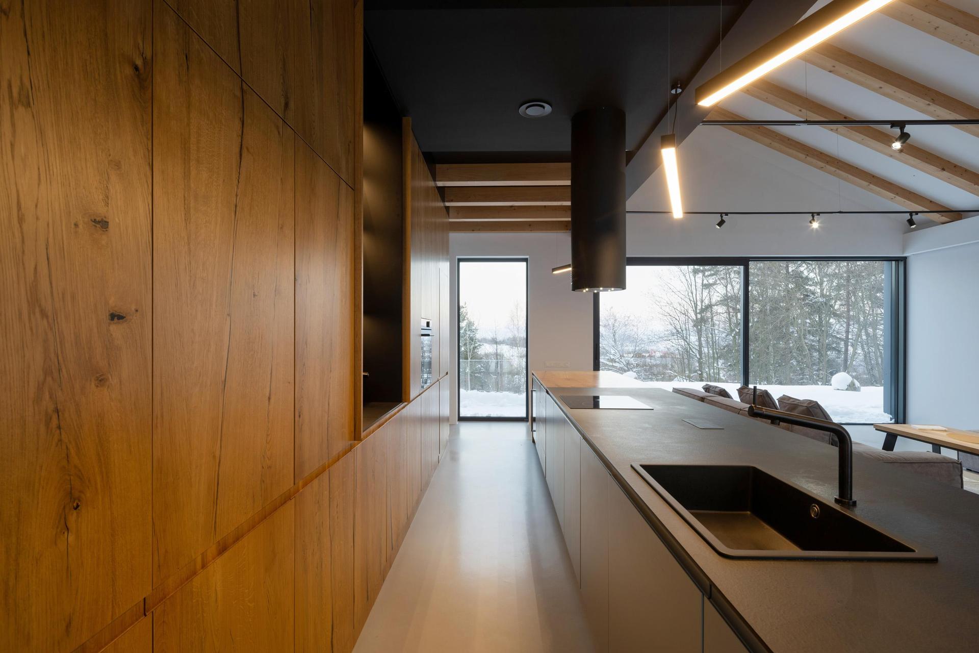 Dom ukryty w Beskidach