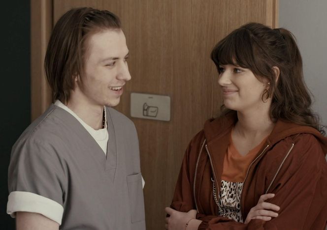 Na dobre i na złe odc. 957. Matylda (Amelia Czaja), Olek (Ignacy Klim)