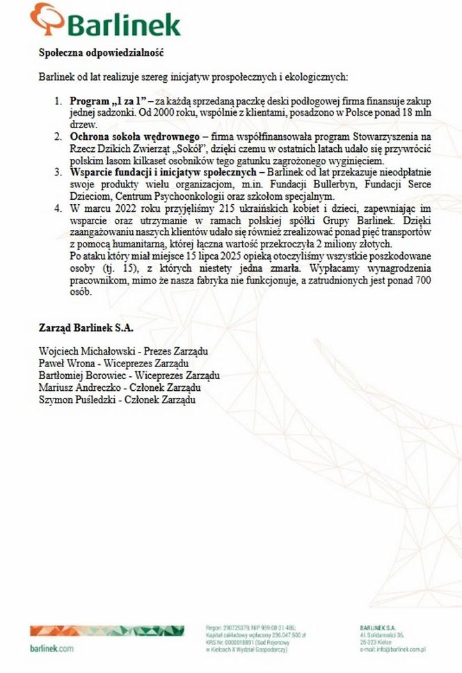 Po ataku rosyjskich dronów na fabrykę w Winnicy