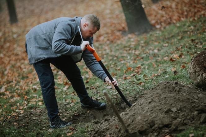 Rodzice z Płocka posadzili pierwsze drzewa z imionami swoich dzieci [ZDJĘCIA]