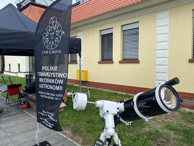 Częściowe zaćmienie Słońca w Zielonej Górze