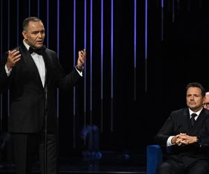 Rafał Trzaskowski i Radosław Sikorski na uroczystej gali po Konkursie Chopinowskim