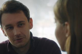 	M jak miłość odc. 1796. Justyna (Magdalena Wieczorek), Krzysiek Maliszewski (Adrian Brząkała)