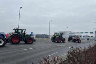 Strajk rolników w Krakowie