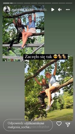 Przyjaciółki 20 sezon na planie. Małgorzata Socha (Inga)
