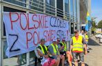 Pikieta górników i hutników w Warszawie (28.08.2025)