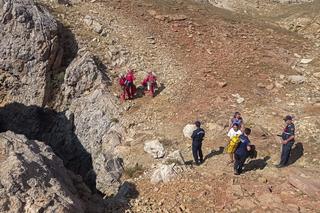 Dramatyczna akcja ratunkowa amerykańskiego naukowca. Polacy przetransportowali go bliżej wyjścia z jaskini