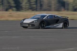 Arrinera Hussarya podczas testów