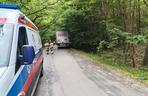Wypadek ciężarówek w Popowie. Szoferki zmiażdżone