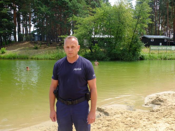 Policjant-bohater z Lubelszczyzny uratował kobietę