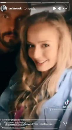 M jak miłość: Sławek Uniatowski (Leszek), Dominika Krzyszczyńska (nowa kochanka)