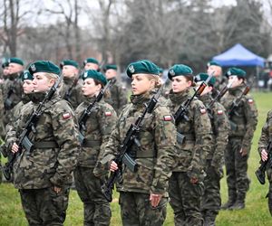 Przysięga żołnierzy zasadniczej służby wojskowej w Choszcznie