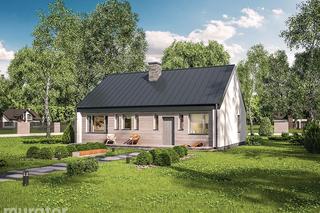 Projekt domu Przejrzysty od Muratora - wizualizacje, plany i proponowane aranżacje