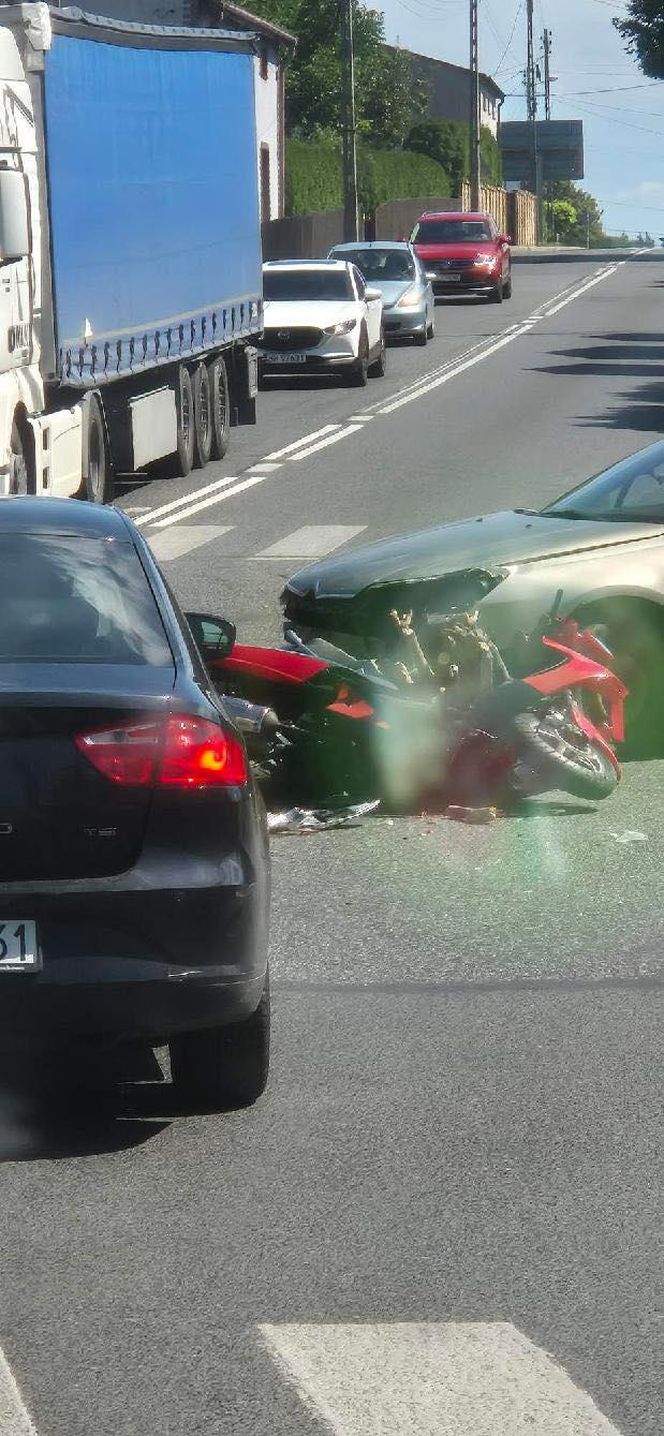 Kolizja we Wręczycy Wielkiej