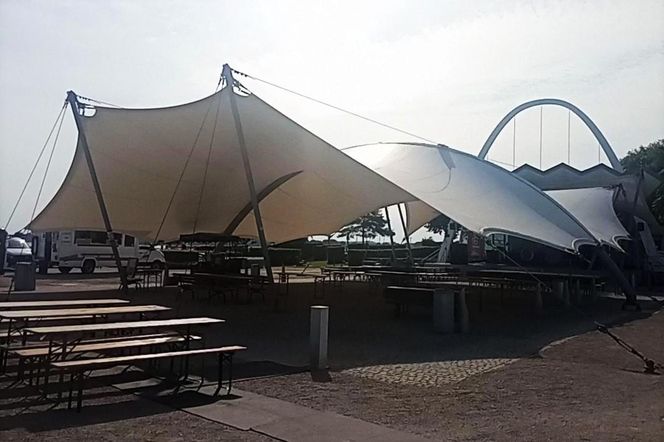 Amfiteatr w Travemünde przypomina Teatr Letni w Szczecinie
