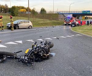 Wypadek śmiertelny w Żorach. Zginął motocyklista