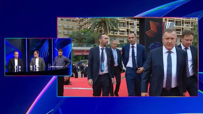 Cezary Kulesza na losowaniu Ligi Mistrzów 25/26