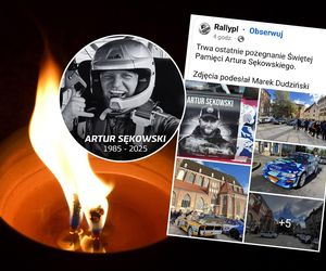 Ostatnie pożegnanie Artura Sękowskiego. Wrocław opłakuje tragicznie zmarłego rajdowca