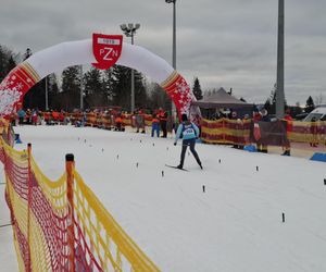 Narciarze SKI Tumlin na zawodach na Kubalonce