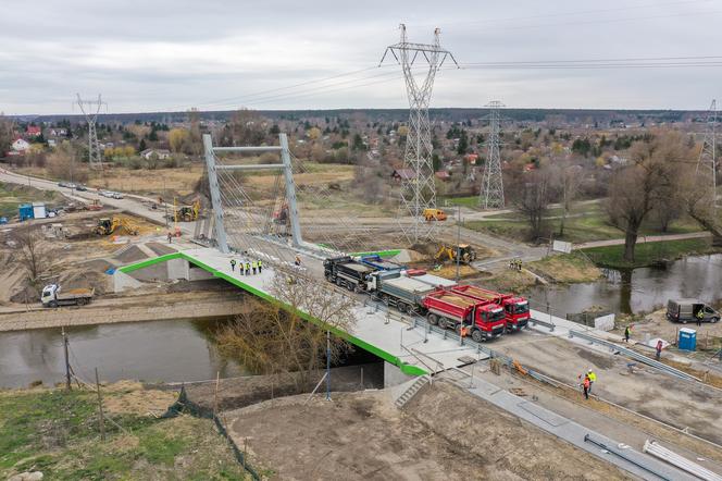 Most na Żeglarskiej w Lublinie przeszedł próby obciążeniowe