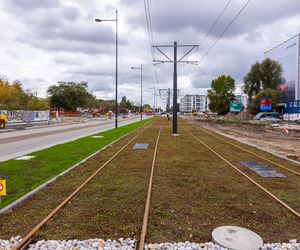 Budowa tramwaju do Wilanowa na kilka tygodni przed otwarciem