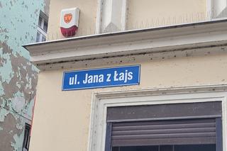 Najkrótsza ulica w Olsztynie. Ulica Jana z Łajs ma zaledwie 43 metry! [ZDJĘCIA]