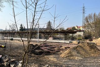 Zabytkowa wiata SKM Pogodno