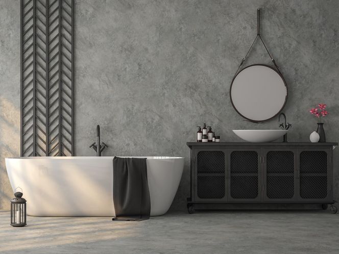 Łazienka w stylu industrialnym 