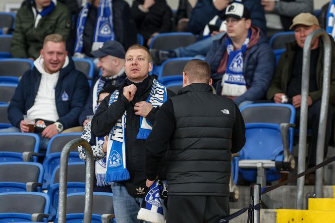 kibice na meczu Ruch Chorzów - Warta Poznań