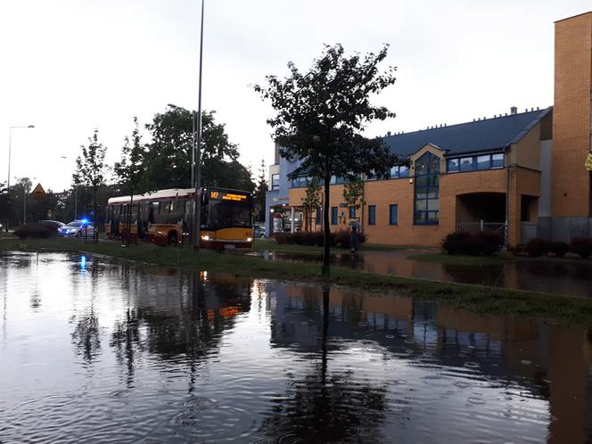 Stara Miłosna pod wodą