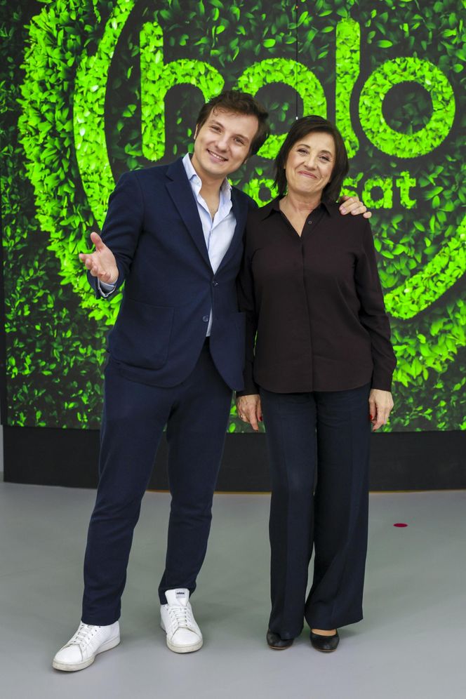 Syn Piotra Gąsowskiego i Hanny Śleszyńskiej w "Halo, tu Polsat"