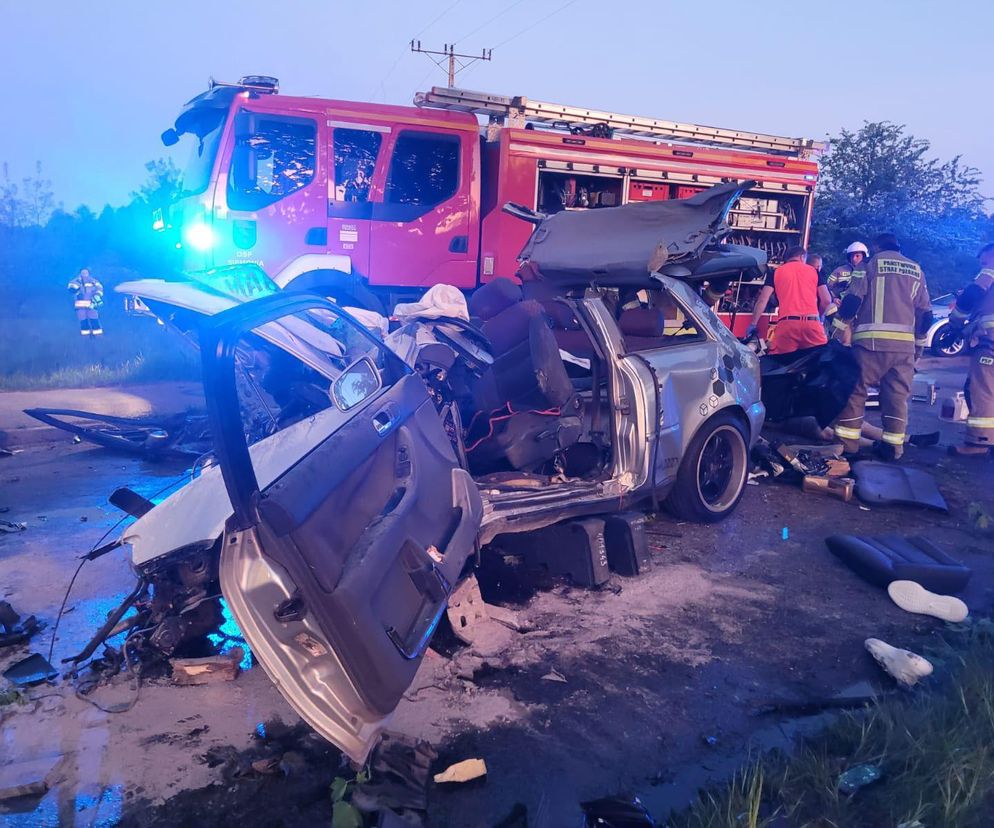 Tragedia w Sączowie. Dwie osoby nie żyją