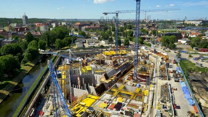 Muzeum II Wojny Światowej [ZDJĘCIA Z BUDOWY]