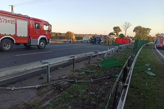 Fura pieniędzy na miejscu przerażającego wypadku pod Płońskiem! 30-lalka i 40-latek z Jaguara nie żyją