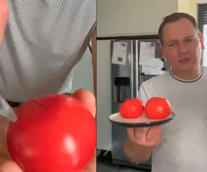 Jak szybko obrać pomidory? Słynny kucharz zdradza sprytny patent