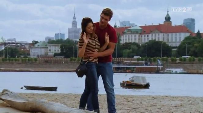 M jak miłość odc. 1397. Iza (Adriana Kalska), Marcin (Mikołaj Roznerski)