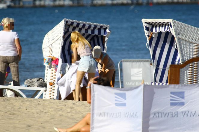 Agnieszka Radwańska nad polskim Bałtykiem