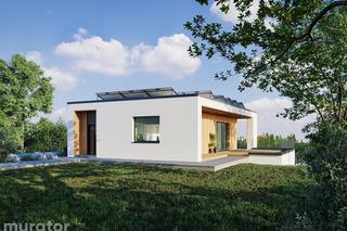 Projekt Dom na skarpie od Muratora - wizualizacje i plan