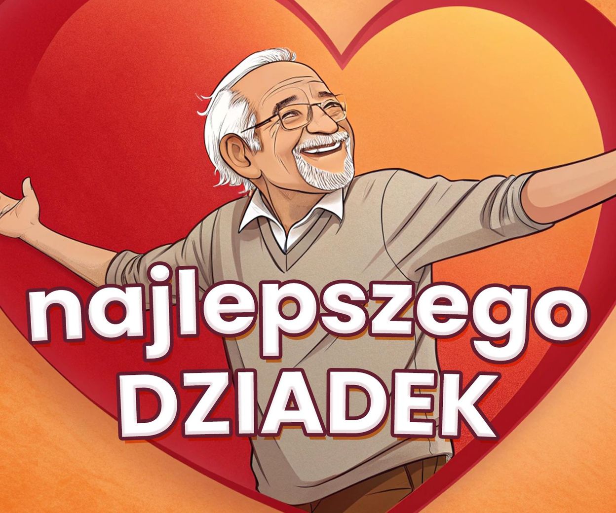 Dzień Dziadka i Babci 2025 GIFY. Śmieszne obrazki jako nietypowe