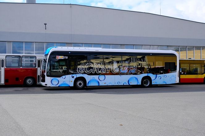 Wodorowy autobus Mercedesa na testach w Lublinie