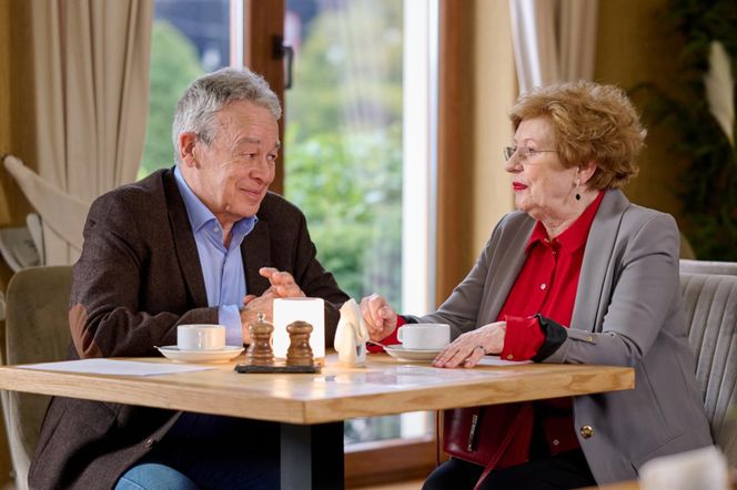 Na Wspólnej odc. 4013. Witold Strzelecki (Roch Siemianowski), Krystyna Agier (Małgorzata Knothe)