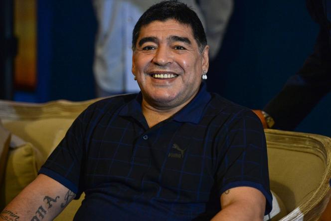 Diego Maradona w 2015 roku