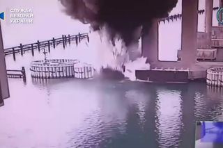 Ukraiński atak na most krymski