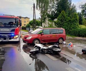 Tragiczny wypadek w Sosnowcu. Nie żyje 61-letni motocyklista