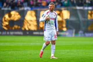  Zadyma na meczu Piast - Górnik